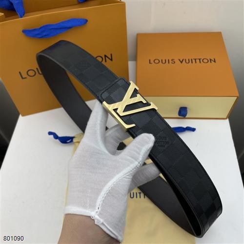 LOUIS VUITTON   2021新款時尚皮帶  4.0CM
