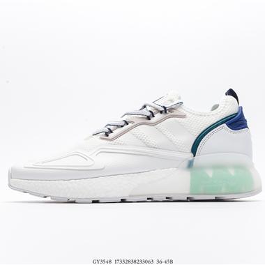 Adidas Originals ZX 2K Boost 全新爆米花緩震休閑運動跑鞋
