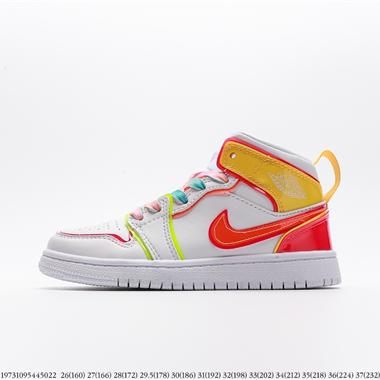 Nike Air Jordan 1 Mid喬丹一代Aj1中幫文化潮流板鞋 童鞋