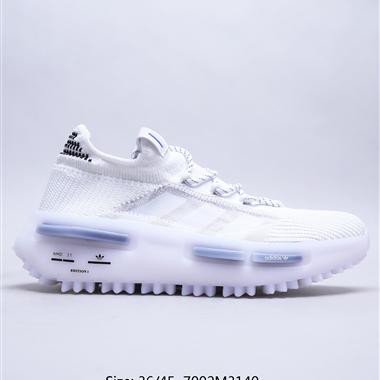 Adidas NMD S_1 Edition "Cloud White" S_1 菲董聯名 襪套式運動休閑跑步鞋