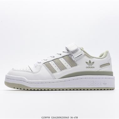 Quiccs x Adidas Originals Forum Low 低幫百搭潮流休閑運動板鞋