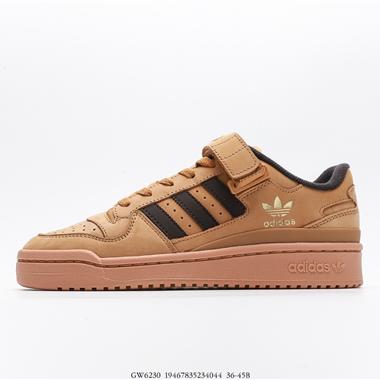 Quiccs x Adidas Originals Forum Low 低幫百搭潮流休閑運動板鞋