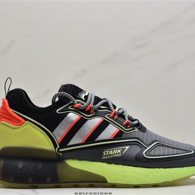 Adidas Originals ZX 2K Boost 全新爆米花緩震休閑運動跑鞋