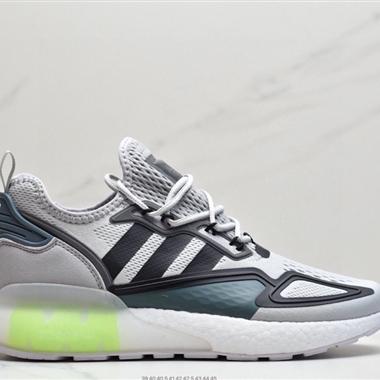 Adidas Originals ZX 2K Boost 全新爆米花緩震休閑運動跑鞋