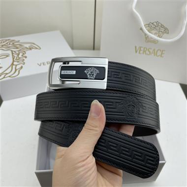 VERSACE  2022新款時尚皮帶 3.4CM