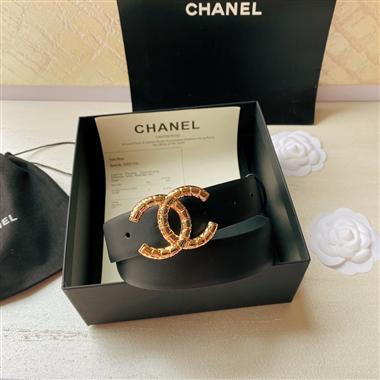 CHANEL  2022新款時尚皮帶 3.0CM