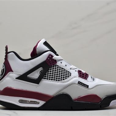 PSG x Nike Air Jordan 4 "PANAME"喬丹AJ4代中幫複古休閑運動文化籃球鞋
