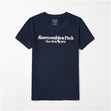 ABERCROMBIE & FITCH HCO 2022女生圓領短袖 女生T恤