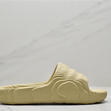 Adidas NEW COLLEETTION踩屎感拖鞋厚底情侶戶外軟底增高涼拖鞋
