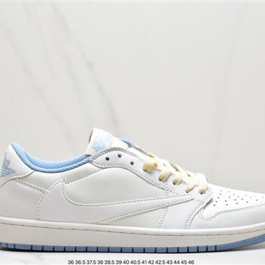Travis Scott x Fragment x Air Jordan 1 Low“Military Blue” 低幫 