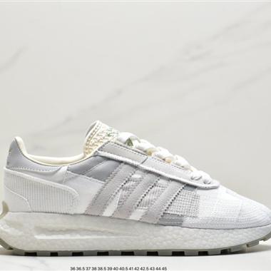 Adidas Racing 1 Boost Prototype 速度輕盈複古系列 百搭透氣運動慢跑鞋