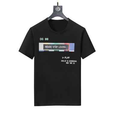 D&G  2022夏季新款短袖T恤