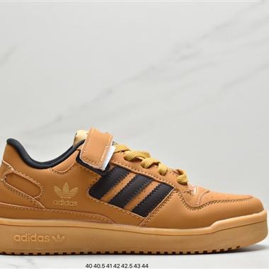 Adidas 三葉草 Originals Forum 84 Low 羅馬系列低幫複古系帶百搭休閑運動鞋