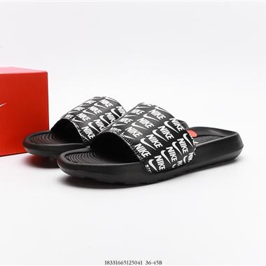 Nike 夏季新款沙灘運動耐磨休閑潮流時尚運動塗鴉涼鞋拖鞋