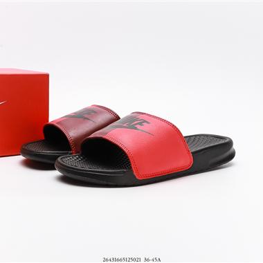 Nike 夏季新款沙灘運動耐磨休閑潮流時尚運動塗鴉涼鞋拖鞋