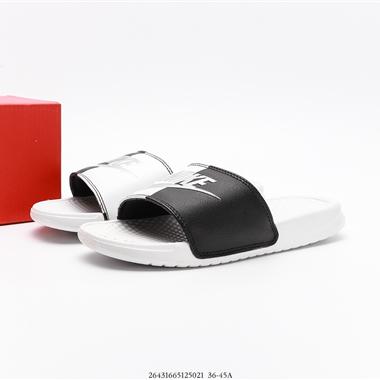 Nike 夏季新款沙灘運動耐磨休閑潮流時尚運動塗鴉涼鞋拖鞋