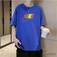 Nike 2022新款 62098耐克男短袖_藍色