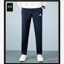 Adidas 2022新款 8021阿迪長褲-608_深藍
