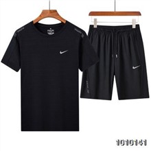 Nike 2022新款 51907耐克短套-158_黑色