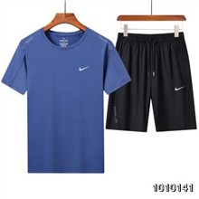 Nike 2022新款 51907耐克短套-158_藍色