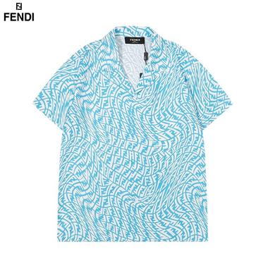 FENDI   2022夏季新款短袖襯衫