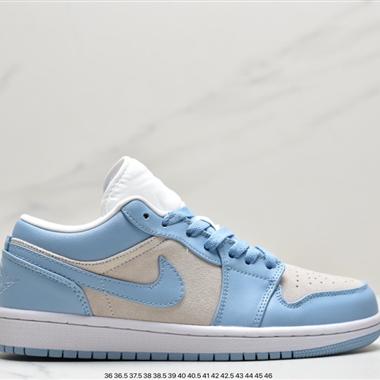 Nike Wmns Air Jordan 1 Low"White Wolf Grey"AJ1喬丹一代低幫經典複古文化休閑運動籃球鞋