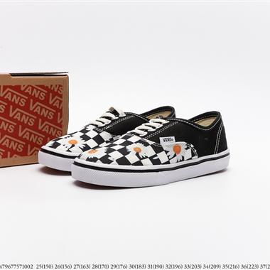 Vans Og Classic Slip-On 帆布硫化懶人一腳蹬低幫滑板鞋 童鞋