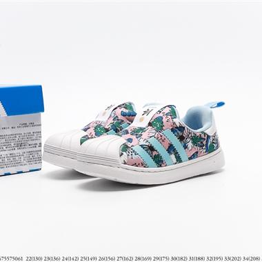 Adidas Originals Superstar 貝殼頭經典百搭休閑運動板鞋 童鞋