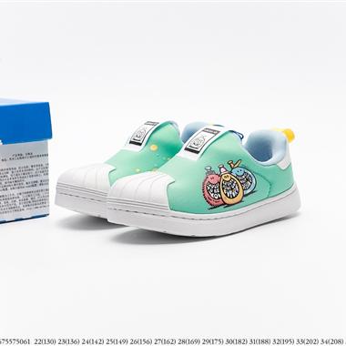 Adidas Originals Superstar 貝殼頭經典百搭休閑運動板鞋 童鞋