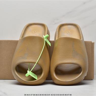 Kanye West x Adidas Yeezy Slide"Bone"椰子戶外風格沙灘涉水百搭運動穿搭拖鞋拖鞋