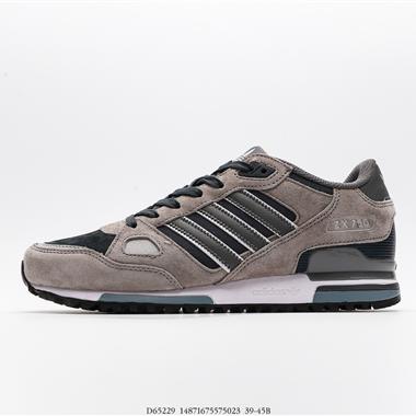 Adidas ZX750豬巴革複古休閑百搭運動慢跑鞋