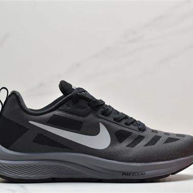 Nike Air Zoom STRUCTURE 17X 登月編織面透氣 減震耐磨休閑百搭跑步鞋