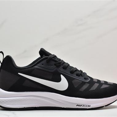 Nike Air Zoom STRUCTURE 17X 登月編織面透氣 減震耐磨休閑百搭跑步鞋