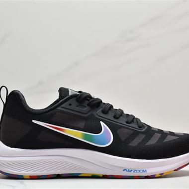 Nike Air Zoom STRUCTURE 17X 登月編織面透氣 減震耐磨休閑百搭跑步鞋