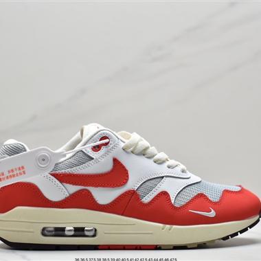 Nike Air Max 1"Noise Aqua"??初代複古氣墊百搭休閑運動慢跑鞋