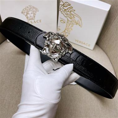 VERSACE   2022新款時尚皮帶  3.8CM