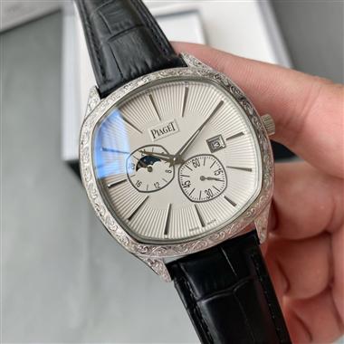 PIAGET  2022新款時尚休閒手錶  尺寸：42*12MM