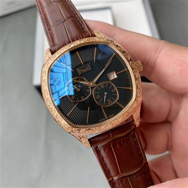 PIAGET  2022新款時尚休閒手錶  尺寸：42*12MM