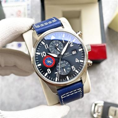  IWC   2022新款時尚休閒手錶  尺寸：43MM
