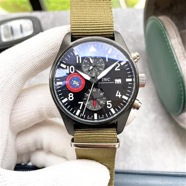  IWC   2022新款時尚休閒手錶  尺寸：43MM