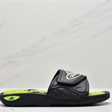 Adidas 夏季新款魔術貼沙灘涼拖鞋