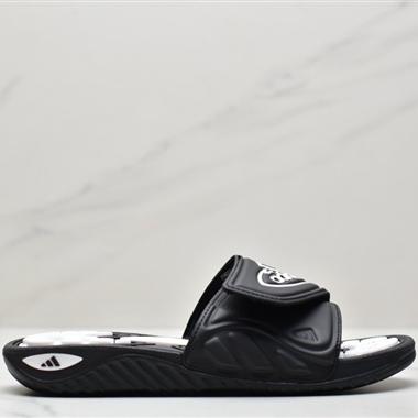 Adidas 夏季新款魔術貼沙灘涼拖鞋