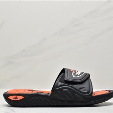 Adidas 夏季新款魔術貼沙灘涼拖鞋