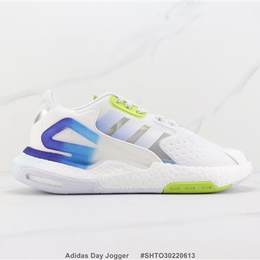 Adidas Day Jogger 三葉草爆米花緩震跑步鞋 