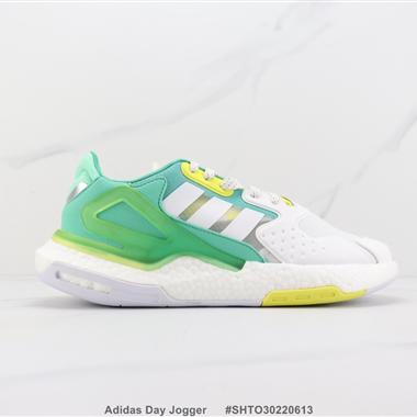 Adidas Day Jogger 三葉草爆米花緩震跑步鞋 