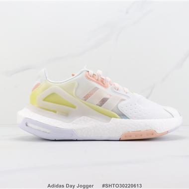 Adidas Day Jogger 三葉草爆米花緩震跑步鞋 