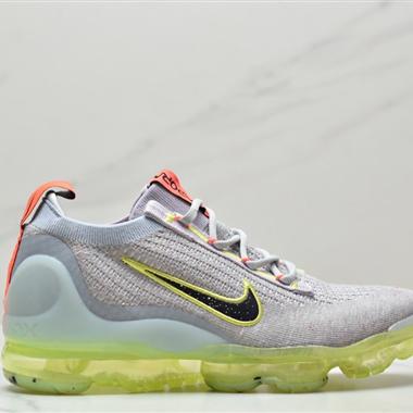 Nike Air Vapormax 2021 Flyknit FK"Volt Grey Green Mulit-Color"VM2021