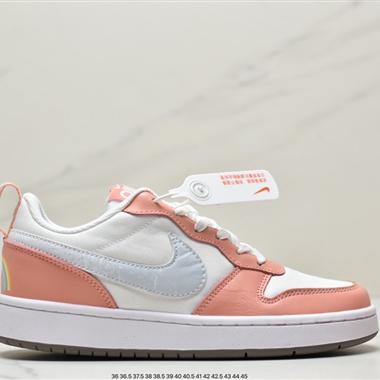Nike Court Borough Low 2學院系列休閑運動皮革板鞋