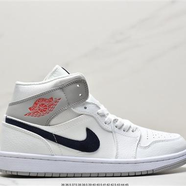 NIKE Air Jordan 1 Mid SE"Wheat Desert Ochre"AJ1喬丹一代中幫經典複古文化休閑運動籃球鞋