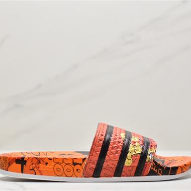 Adidas Adilette Pride運動休閑拖鞋沙灘鞋